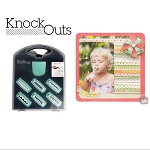 American Crafts Knock Outs Border Punch Value Kit